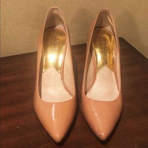 Michael Kors Nude Heels - Size 8